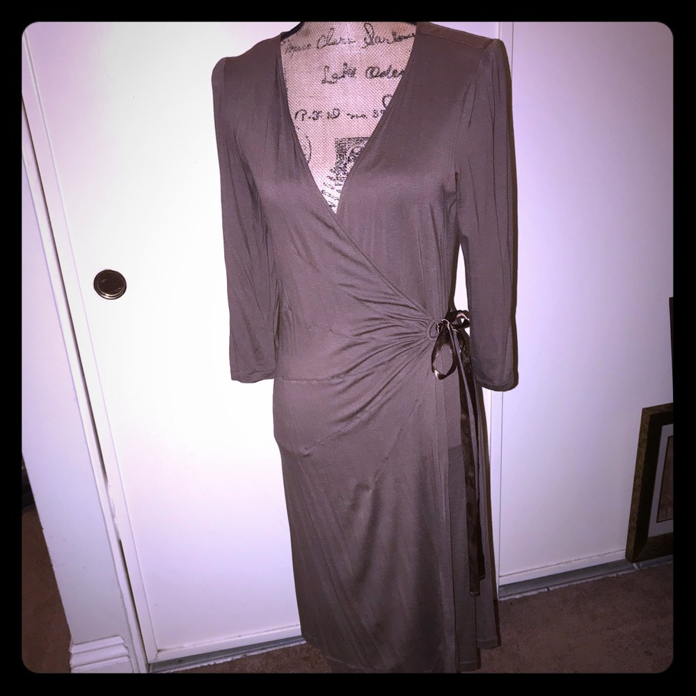 Express wrap around dress